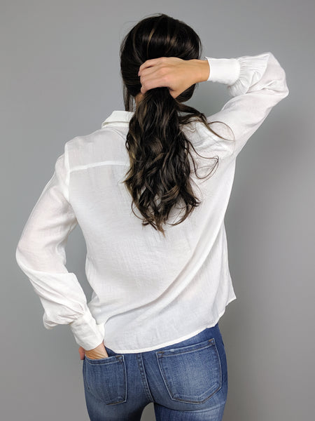 Working Late Long Sleeve Blouse