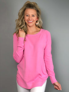 Candy Kisses Sweater -Pink